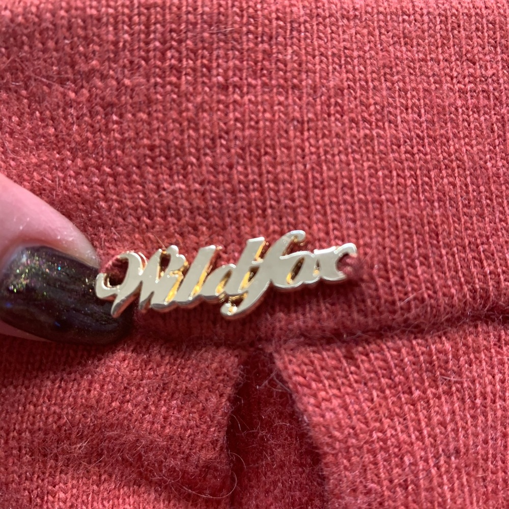 🦊Wildfox Couture Pleated Skirt Colour Foc Fur - Picture 3 of 4